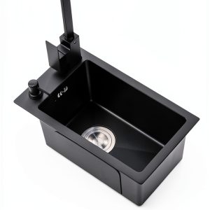 Kferfft Stainless Steel Single Bowl Kitchen Sink-0