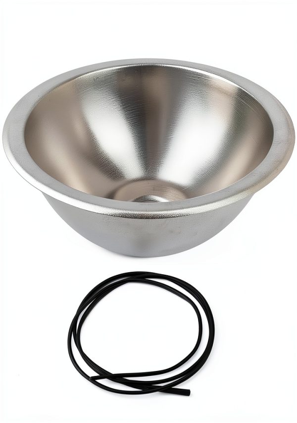 Ejoyous RV Kitchen Sink Stainless Steel Round-5