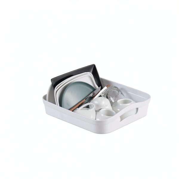 Lesbin RV Kitchen Sink White Plastic E123A Model-4