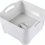 Lesbin RV Kitchen Sink White Plastic E123A Model-0