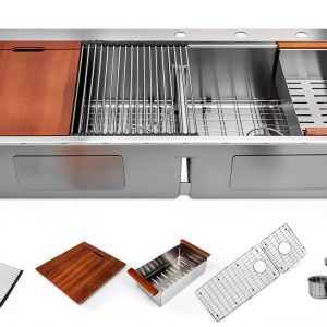 Stainless Kitchen Sink eModern Furniture 16G-0