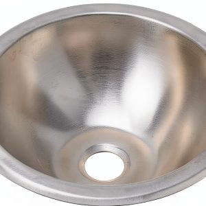 Acouto Stainless RV Sink Modern Round Design-0