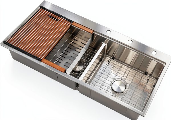 Stainless Kitchen Sink eModern Furniture 16G-1