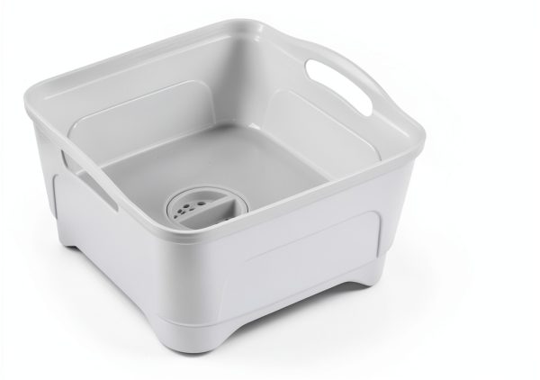 Lesbin RV Kitchen Sink White Plastic E123A Model-2