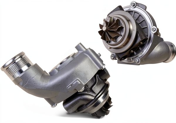 Turbocharger Housing SUPBERC Polished Turbo Core-1