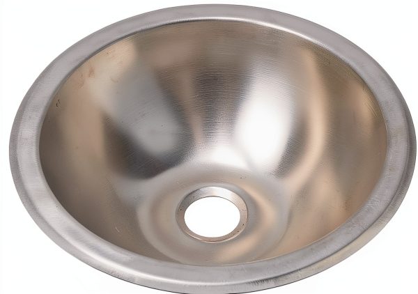 Ejoyous RV Kitchen Sink Stainless Steel Round-1