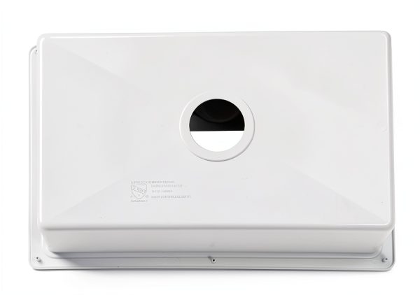 RV Kitchen Sink Lippert ABS Acrylic White-4