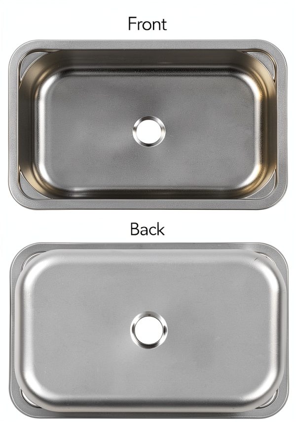 XHIKOWAT RV Kitchen Sink 304 Stainless Steel-8