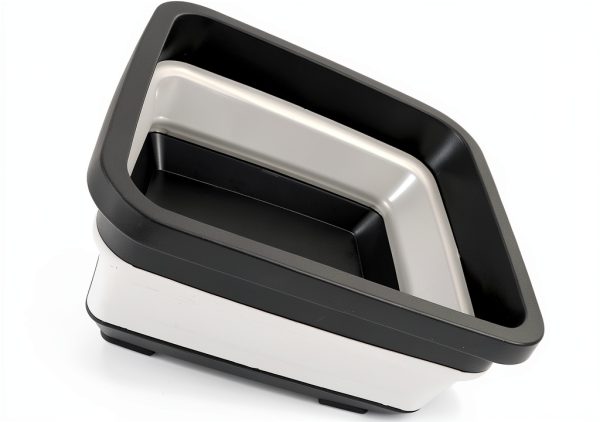 ZIZEV Foldable Stainless Sink Tub 12.6in Travel-8