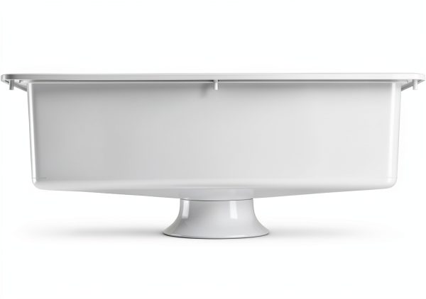 RV Kitchen Sink Lippert ABS Acrylic White-3