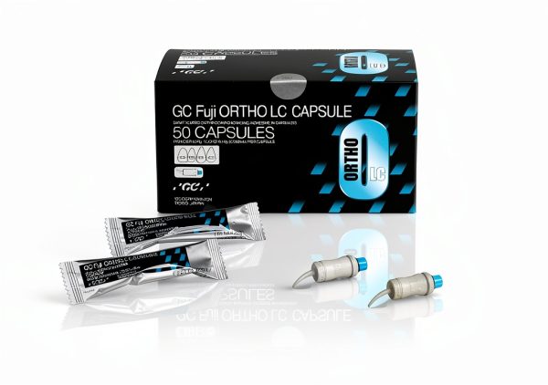 GC Fuji Ortho LC Light Cure Adhesive - Fluoride Release - 50 Caps-0