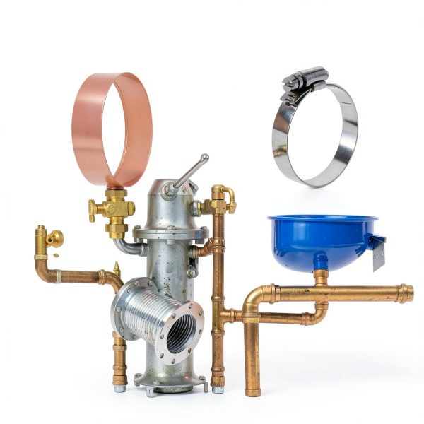 VANCOCO 3/4" PEX Ball Valve 4-Pack - Lead-Free Brass Shut Off Valve-4