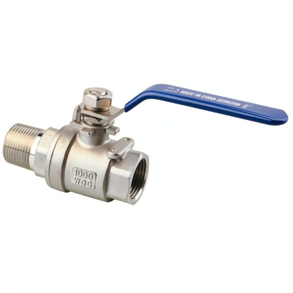 DERNORD Full Port Ball Valve 3/4 Inch - Male x Female Stainless Steel 304 Heavy Duty for Water, Oil, and Gas,1000WOG (3/4 Inch NPT)-4