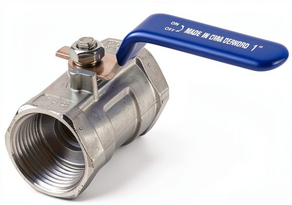 DERNORD 1 Inch Stainless Steel Ball Valve NPT for Water Oil Gas-4