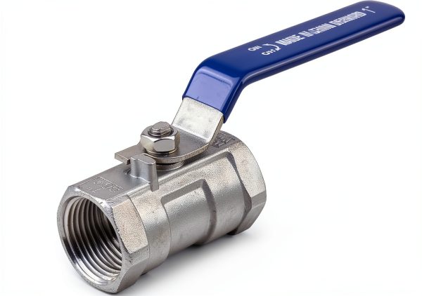 DERNORD 1 Inch Stainless Steel Ball Valve NPT for Water Oil Gas-0
